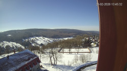Panorama západ