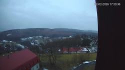 Panorama západ