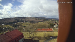 Panorama západ