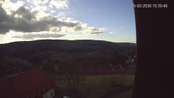 Panorama západ