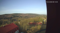 Panorama západ