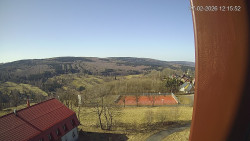 Panorama západ
