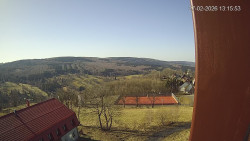Panorama západ