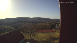 Panorama západ