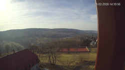 Panorama západ