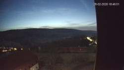 Panorama západ