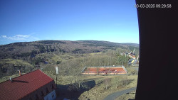 Panorama západ