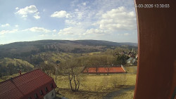 Panorama západ
