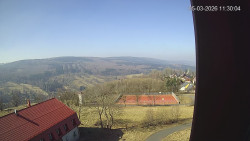 Panorama západ