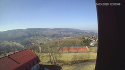 Panorama západ