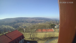 Panorama západ