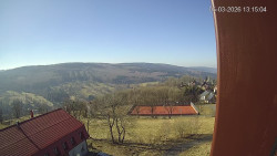 Panorama západ