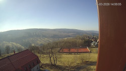 Panorama západ
