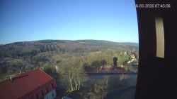 Panorama západ