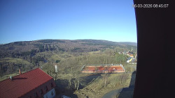 Panorama západ