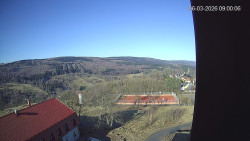 Panorama západ