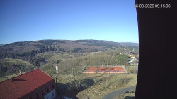 Panorama západ