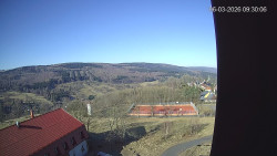 Panorama západ