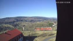 Panorama západ