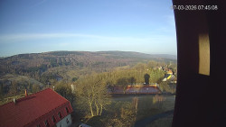 Panorama západ