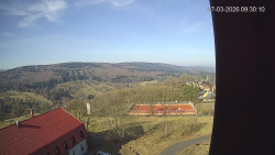 Panorama západ