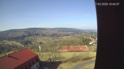 Panorama západ