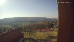 Panorama západ