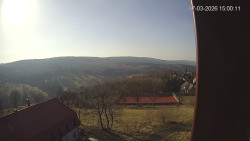 Panorama západ
