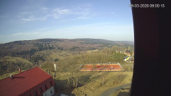 Panorama západ