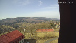 Panorama západ