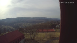 Panorama západ