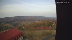 Panorama západ