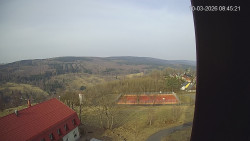 Panorama západ