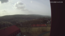 Panorama západ