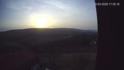 Panorama západ