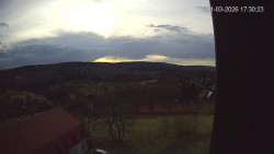 Panorama západ