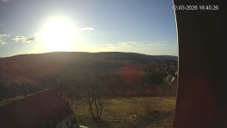 Panorama západ