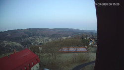 Panorama západ
