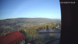 Panorama západ