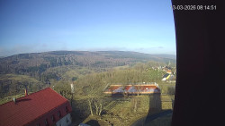 Panorama západ