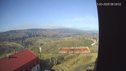 Panorama západ