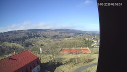 Panorama západ