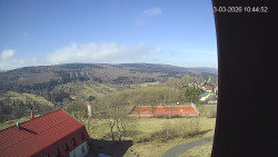 Panorama západ