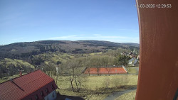 Panorama západ