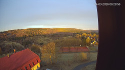 Panorama západ