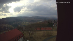 Panorama západ