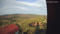 Panorama západ