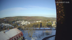Panorama západ