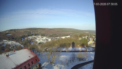 Panorama západ