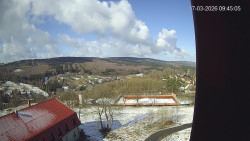 Panorama západ